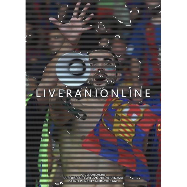 UEFA Supercoppa Europea 2011 Montecarlo - 26.08.2011 Barcellona-Porto Nella Foto:tifosi /Ph.Vitez-Ag. Aldo Liverani