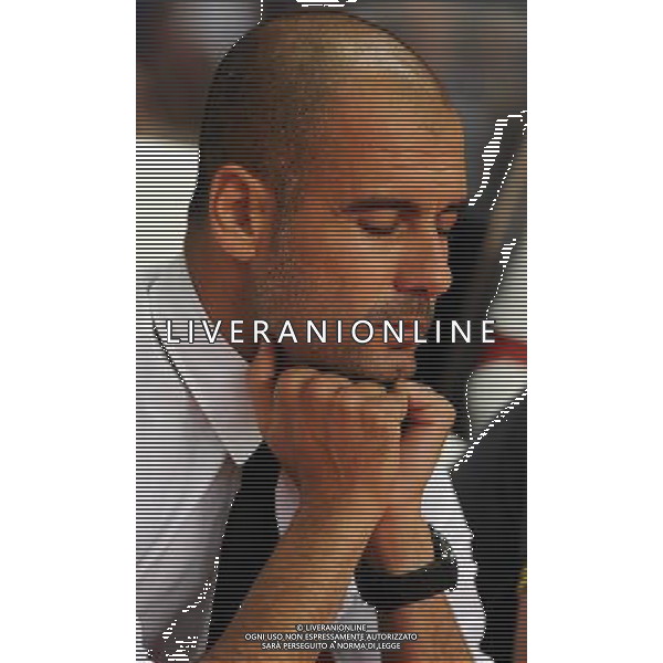 UEFA Supercoppa Europea 2011 Montecarlo - 26.08.2011 Barcellona-Porto Nella Foto:guardiola /Ph.Vitez-Ag. Aldo Liverani