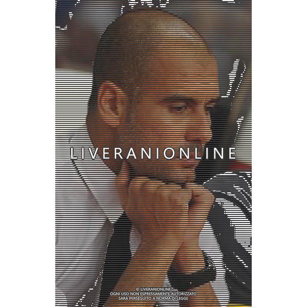 UEFA Supercoppa Europea 2011 Montecarlo - 26.08.2011 Barcellona-Porto Nella Foto:guardiola /Ph.Vitez-Ag. Aldo Liverani