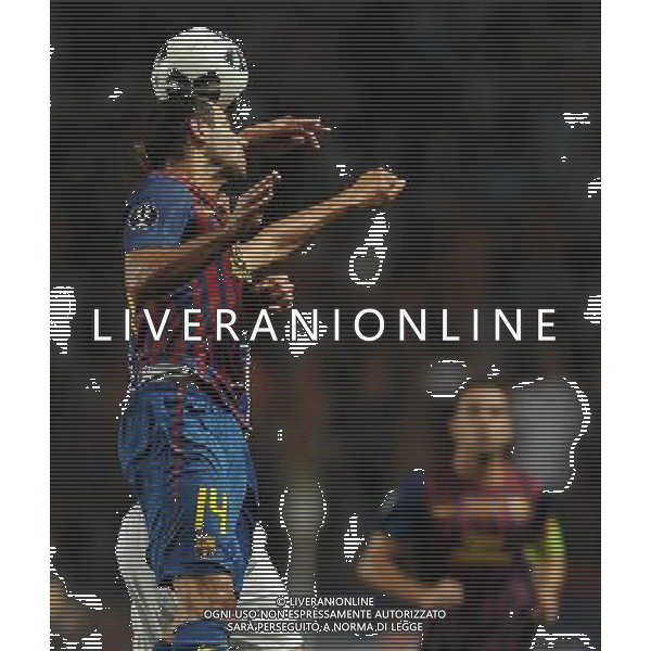 UEFA Supercoppa Europea 2011 Montecarlo - 26.08.2011 Barcellona-Porto Nella Foto:mascherano /Ph.Vitez-Ag. Aldo Liverani