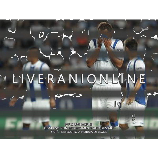 UEFA Supercoppa Europea 2011 Montecarlo - 26.08.2011 Barcellona-Porto Nella Foto:delusione rolando /Ph.Vitez-Ag. Aldo Liverani