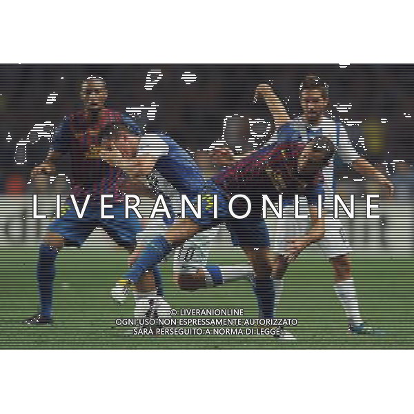 UEFA Supercoppa Europea 2011 Montecarlo - 26.08.2011 Barcellona-Porto Nella Foto:mascherano cristian rodriguez /Ph.Vitez-Ag. Aldo Liverani