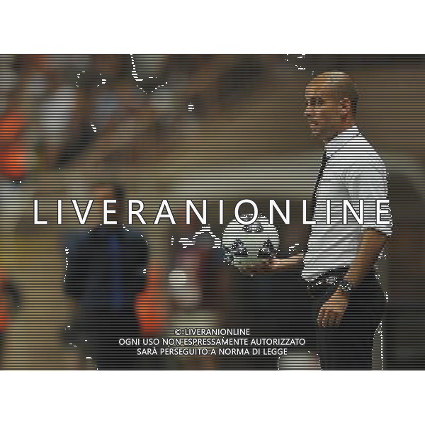 UEFA Supercoppa Europea 2011 Montecarlo - 26.08.2011 Barcellona-Porto Nella Foto:guardiola /Ph.Vitez-Ag. Aldo Liverani