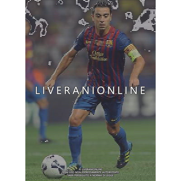 UEFA Supercoppa Europea 2011 Montecarlo - 26.08.2011 Barcellona-Porto Nella Foto:xavi /Ph.Vitez-Ag. Aldo Liverani