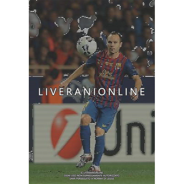 UEFA Supercoppa Europea 2011 Montecarlo - 26.08.2011 Barcellona-Porto Nella Foto:iniesta /Ph.Vitez-Ag. Aldo Liverani