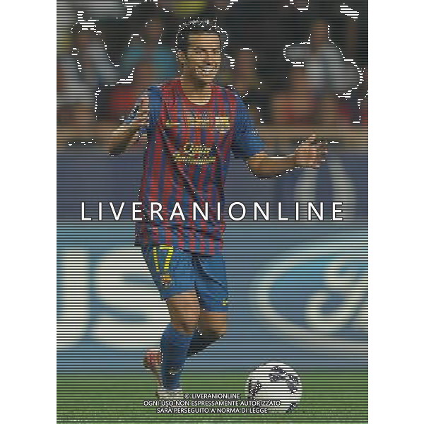 UEFA Supercoppa Europea 2011 Montecarlo - 26.08.2011 Barcellona-Porto Nella Foto:pedro /Ph.Vitez-Ag. Aldo Liverani