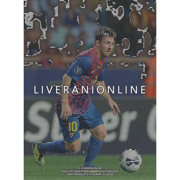 UEFA Supercoppa Europea 2011 Montecarlo - 26.08.2011 Barcellona-Porto Nella Foto:messi /Ph.Vitez-Ag. Aldo Liverani