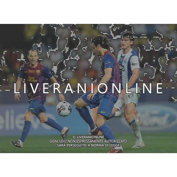 UEFA Supercoppa Europea 2011 Montecarlo - 26.08.2011 Barcellona-Porto Nella Foto:fabregas gol /Ph.Vitez-Ag. Aldo Liverani