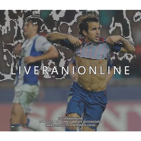 UEFA Supercoppa Europea 2011 Montecarlo - 26.08.2011 Barcellona-Porto Nella Foto:fabregas esulta /Ph.Vitez-Ag. Aldo Liverani