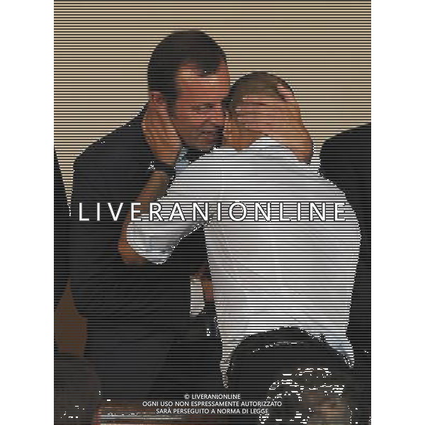 UEFA Supercoppa Europea 2011 Montecarlo - 26.08.2011 Barcellona-Porto Nella Foto:rosell guardiola /Ph.Vitez-Ag. Aldo Liverani