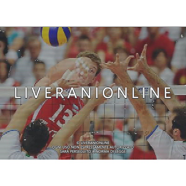 26.08.2011 KATOWICE SIATKOWKA VOLLEYBALL MEMORIAL WAGNERA WLOCHY - ROSJA (ITALY VS. RUSSIA) N/Z DMITRY MUSERSKIY (DMITRIJ MUSERSKI) FOT LUKASZ LASKOWSKI / PRESSFOCUS NEWSPIXPL --- Newspix.pl *** Local Caption *** www.newspix.pl mail us: info@newspix.pl call us: 0048 022 23 22 222 --- Polish Picture Agency by Ringier Axel Springer Poland