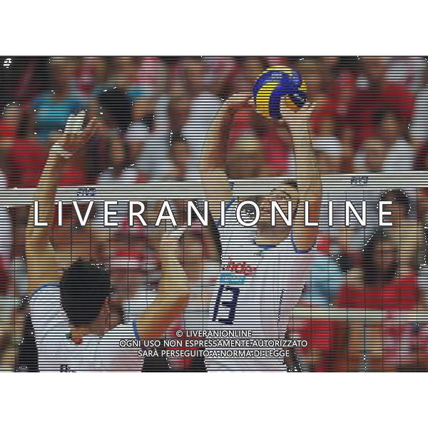 26.08.2011 KATOWICE SIATKOWKA VOLLEYBALL MEMORIAL WAGNERA WLOCHY - ROSJA (ITALY VS. RUSSIA) N/Z DRAGAN TRAVICA FOT LUKASZ LASKOWSKI / PRESSFOCUS NEWSPIXPL --- Newspix.pl *** Local Caption *** www.newspix.pl mail us: info@newspix.pl call us: 0048 022 23 22 222 --- Polish Picture Agency by Ringier Axel Springer Poland