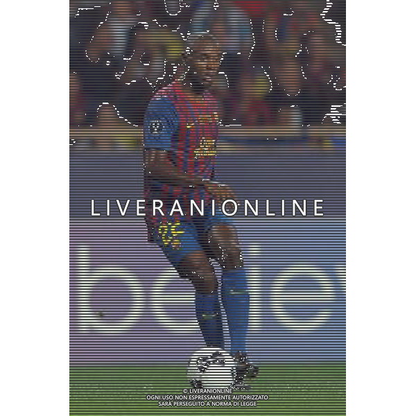 UEFA Supercoppa Europea 2011 Montecarlo - 26.08.2011 Barcellona-Porto Nella Foto:Eric Abidal /Ph.Vitez-Ag. Aldo Liverani