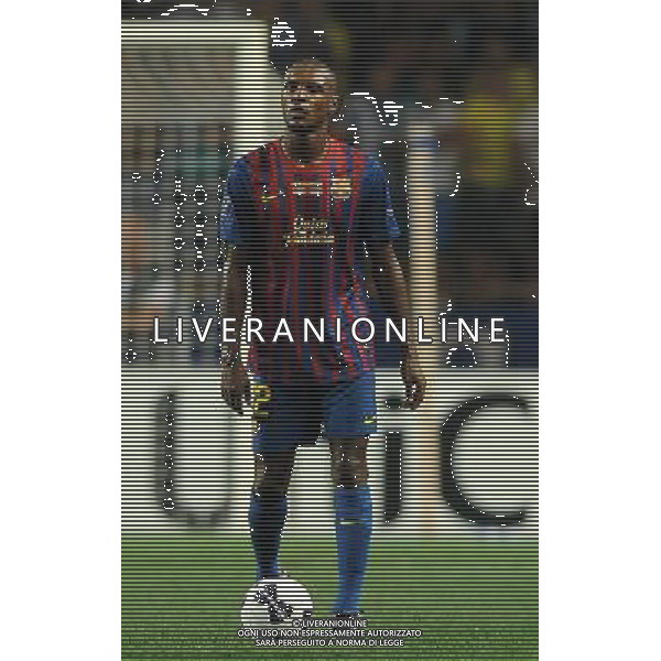 UEFA Supercoppa Europea 2011 Montecarlo - 26.08.2011 Barcellona-Porto Nella Foto:Eric Abidal /Ph.Vitez-Ag. Aldo Liverani