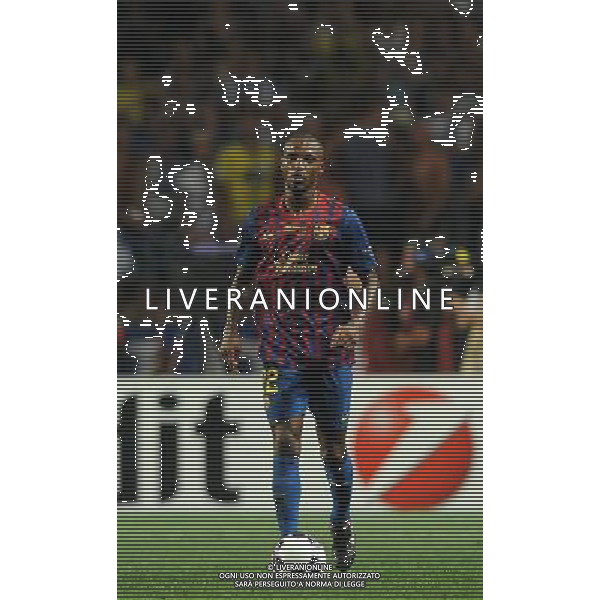 UEFA Supercoppa Europea 2011 Montecarlo - 26.08.2011 Barcellona-Porto Nella Foto:Eric Abidal /Ph.Vitez-Ag. Aldo Liverani