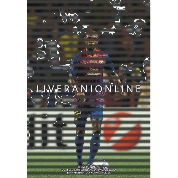 UEFA Supercoppa Europea 2011 Montecarlo - 26.08.2011 Barcellona-Porto Nella Foto:Eric Abidal /Ph.Vitez-Ag. Aldo Liverani