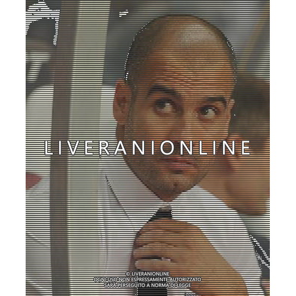 UEFA Supercoppa Europea 2011 Montecarlo - 26.08.2011 Barcellona-Porto Nella Foto:josep Guardiola /Ph.Vitez-Ag. Aldo Liverani