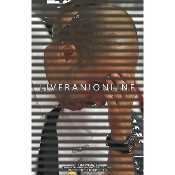 UEFA Supercoppa Europea 2011 Montecarlo - 26.08.2011 Barcellona-Porto Nella Foto:josep Guardiola /Ph.Vitez-Ag. Aldo Liverani