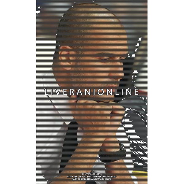 UEFA Supercoppa Europea 2011 Montecarlo - 26.08.2011 Barcellona-Porto Nella Foto:josep Guardiola /Ph.Vitez-Ag. Aldo Liverani