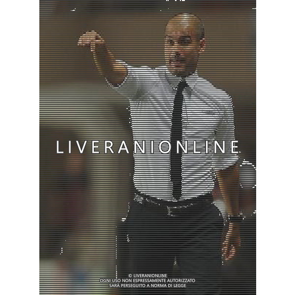 UEFA Supercoppa Europea 2011 Montecarlo - 26.08.2011 Barcellona-Porto Nella Foto:josep Guardiola /Ph.Vitez-Ag. Aldo Liverani