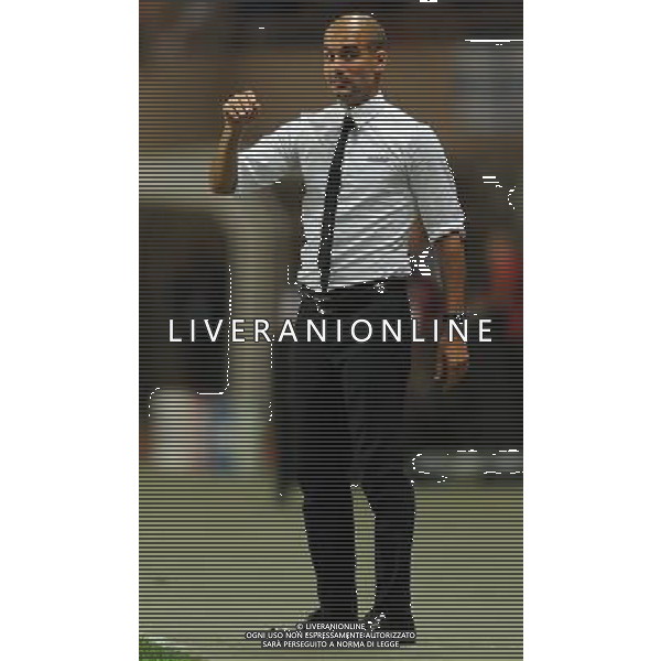 UEFA Supercoppa Europea 2011 Montecarlo - 26.08.2011 Barcellona-Porto Nella Foto:josep Guardiola /Ph.Vitez-Ag. Aldo Liverani