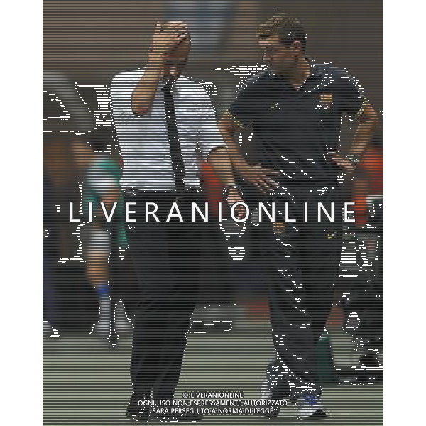 UEFA Supercoppa Europea 2011 Montecarlo - 26.08.2011 Barcellona-Porto Nella Foto:josep Guardiola /Ph.Vitez-Ag. Aldo Liverani