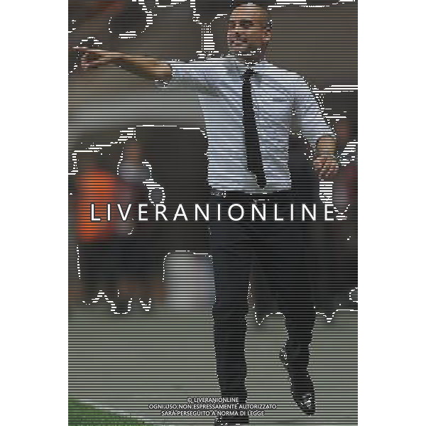 UEFA Supercoppa Europea 2011 Montecarlo - 26.08.2011 Barcellona-Porto Nella Foto:josep Guardiola /Ph.Vitez-Ag. Aldo Liverani