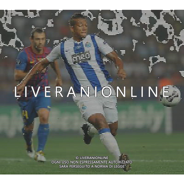 UEFA Supercoppa Europea 2011 Montecarlo - 26.08.2011 Barcellona-Porto Nella Foto:Fredy Guarin /Ph.Vitez-Ag. Aldo Liverani