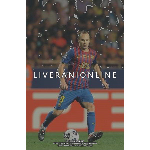 UEFA Supercoppa Europea 2011 Montecarlo - 26.08.2011 Barcellona-Porto Nella Foto:Andres Iniesta /Ph.Vitez-Ag. Aldo Liverani