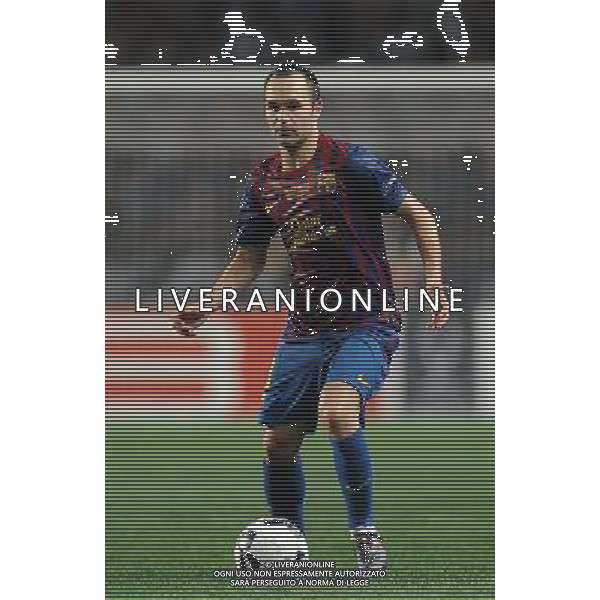 UEFA Supercoppa Europea 2011 Montecarlo - 26.08.2011 Barcellona-Porto Nella Foto:Andres Iniesta /Ph.Vitez-Ag. Aldo Liverani