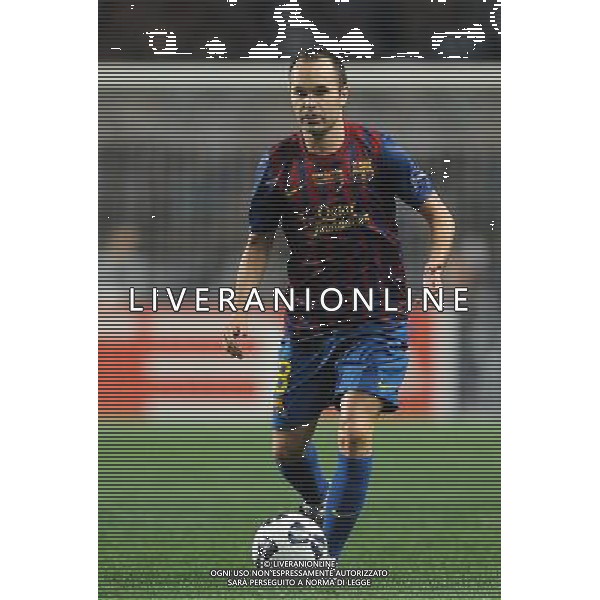 UEFA Supercoppa Europea 2011 Montecarlo - 26.08.2011 Barcellona-Porto Nella Foto:Andres Iniesta /Ph.Vitez-Ag. Aldo Liverani
