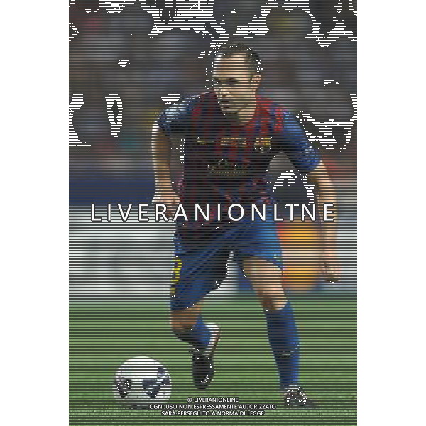 UEFA Supercoppa Europea 2011 Montecarlo - 26.08.2011 Barcellona-Porto Nella Foto:Andres Iniesta /Ph.Vitez-Ag. Aldo Liverani