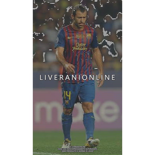 UEFA Supercoppa Europea 2011 Montecarlo - 26.08.2011 Barcellona-Porto Nella Foto:Javier Mascherano /Ph.Vitez-Ag. Aldo Liverani