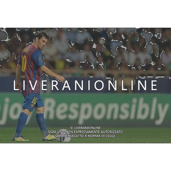 UEFA Supercoppa Europea 2011 Montecarlo - 26.08.2011 Barcellona-Porto Nella Foto:Lionel Messi /Ph.Vitez-Ag. Aldo Liverani