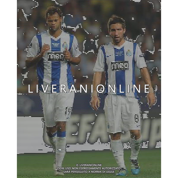 UEFA Supercoppa Europea 2011 Montecarlo - 26.08.2011 Barcellona-Porto Nella Foto:Joao Moutinho-Rolando /Ph.Vitez-Ag. Aldo Liverani