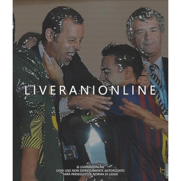 UEFA Supercoppa Europea 2011 Montecarlo - 26.08.2011 Barcellona-Porto Nella Foto:Xavi Hernandez /Ph.Vitez-Ag. Aldo Liverani