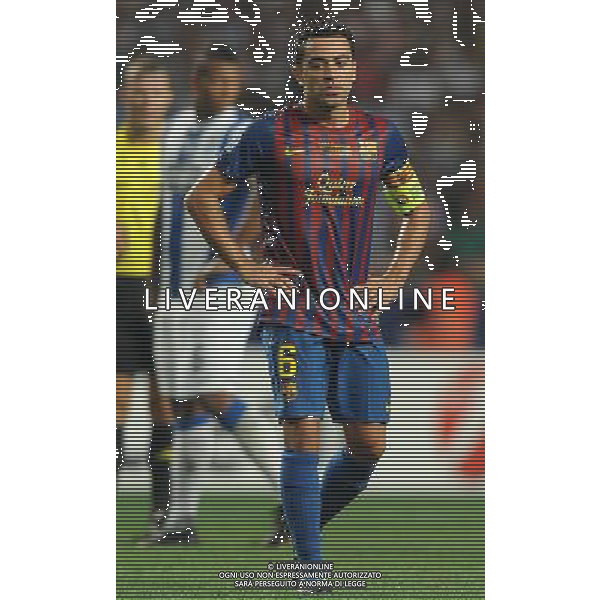 UEFA Supercoppa Europea 2011 Montecarlo - 26.08.2011 Barcellona-Porto Nella Foto:Xavi Hernandez /Ph.Vitez-Ag. Aldo Liverani