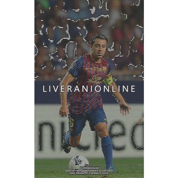 UEFA Supercoppa Europea 2011 Montecarlo - 26.08.2011 Barcellona-Porto Nella Foto:Xavi Hernandez /Ph.Vitez-Ag. Aldo Liverani