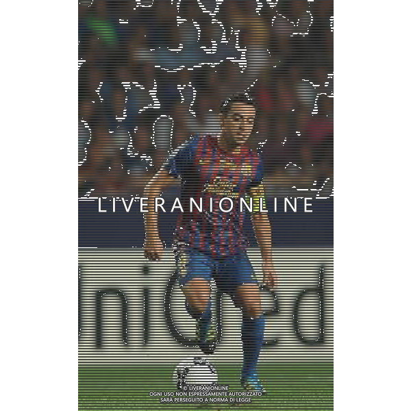 UEFA Supercoppa Europea 2011 Montecarlo - 26.08.2011 Barcellona-Porto Nella Foto:Xavi Hernandez /Ph.Vitez-Ag. Aldo Liverani