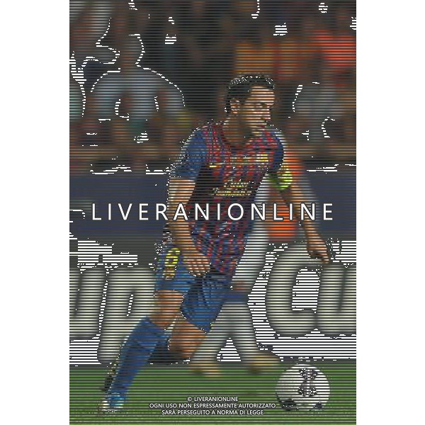 UEFA Supercoppa Europea 2011 Montecarlo - 26.08.2011 Barcellona-Porto Nella Foto:Xavi Hernandez /Ph.Vitez-Ag. Aldo Liverani