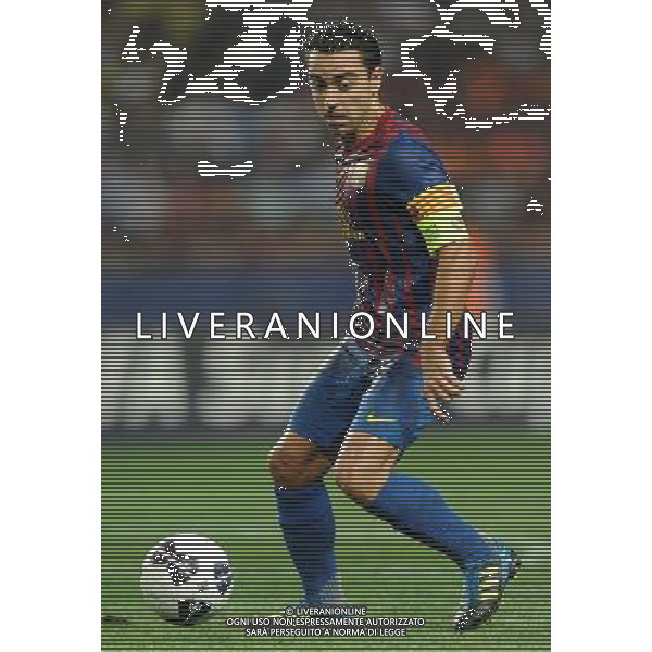 UEFA Supercoppa Europea 2011 Montecarlo - 26.08.2011 Barcellona-Porto Nella Foto:Xavi Hernandez /Ph.Vitez-Ag. Aldo Liverani