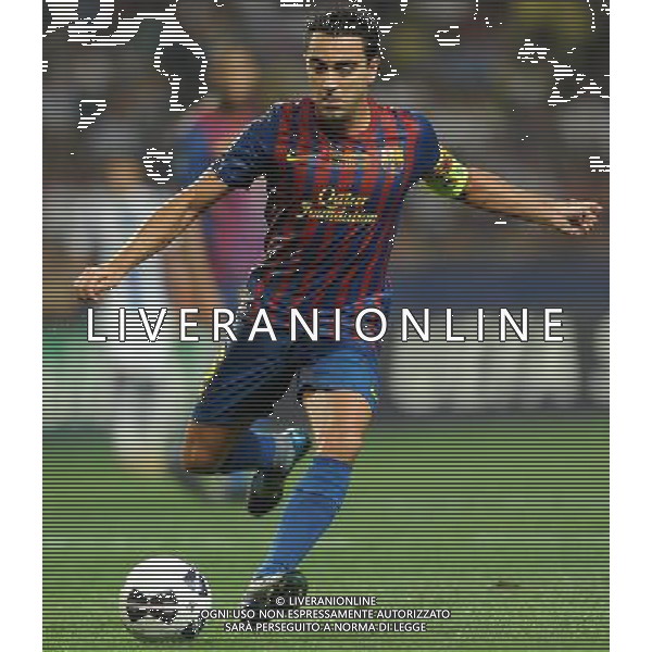 UEFA Supercoppa Europea 2011 Montecarlo - 26.08.2011 Barcellona-Porto Nella Foto:Xavi Hernandez /Ph.Vitez-Ag. Aldo Liverani