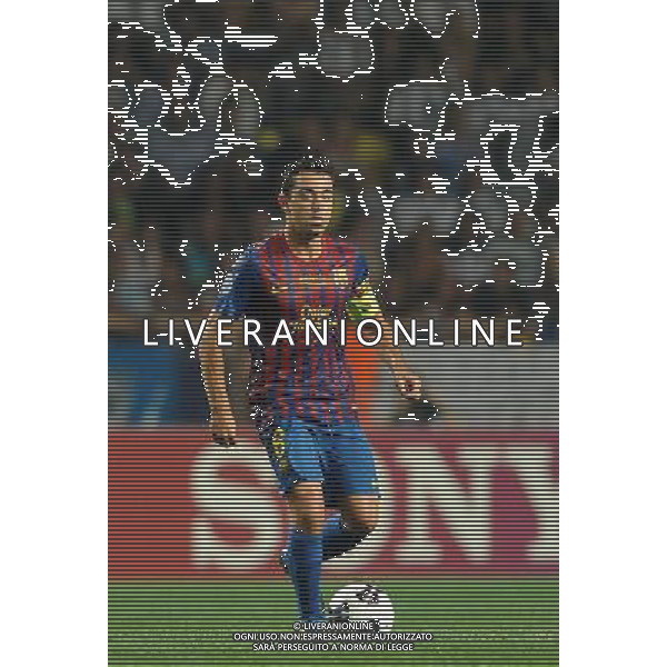 UEFA Supercoppa Europea 2011 Montecarlo - 26.08.2011 Barcellona-Porto Nella Foto:Xavi Hernandez /Ph.Vitez-Ag. Aldo Liverani