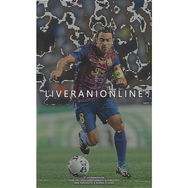 UEFA Supercoppa Europea 2011 Montecarlo - 26.08.2011 Barcellona-Porto Nella Foto:Xavi Hernandez /Ph.Vitez-Ag. Aldo Liverani