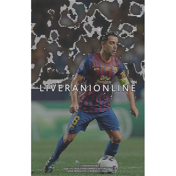 UEFA Supercoppa Europea 2011 Montecarlo - 26.08.2011 Barcellona-Porto Nella Foto:Xavi Hernandez /Ph.Vitez-Ag. Aldo Liverani