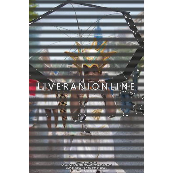 Beeraahaar Sweet Combination Performers and Costumes at the Children\'s Notting Hill Carnival 2011, London, United Kingdom Date: 28/08/2011 Ref: