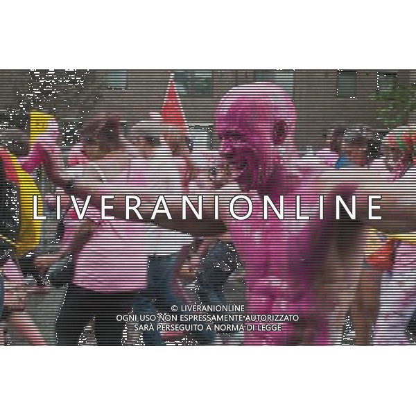 Mudders Performers and Costumes at the Children\'s Notting Hill Carnival 2011, London, United Kingdom Date: 28/08/2011 Ref: