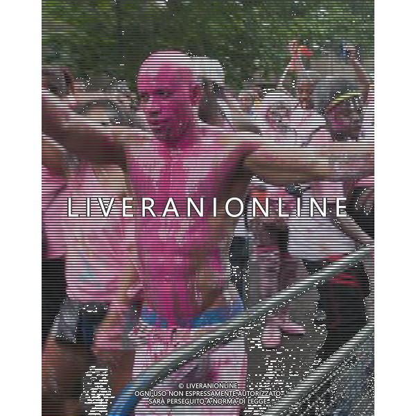 Mudders Performers and Costumes at the Children\'s Notting Hill Carnival 2011, London, United Kingdom Date: 28/08/2011 Ref: