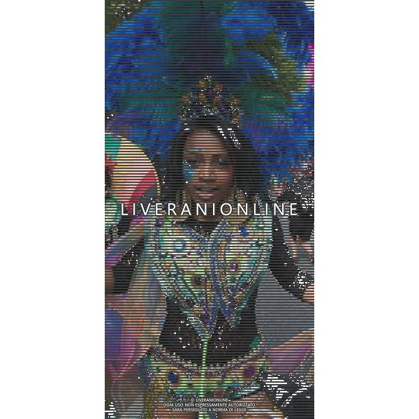 Sunshine Arts Performers and Costumes at the Children\'s Notting Hill Carnival 2011, London, United Kingdom Date: 28/08/2011 Ref: