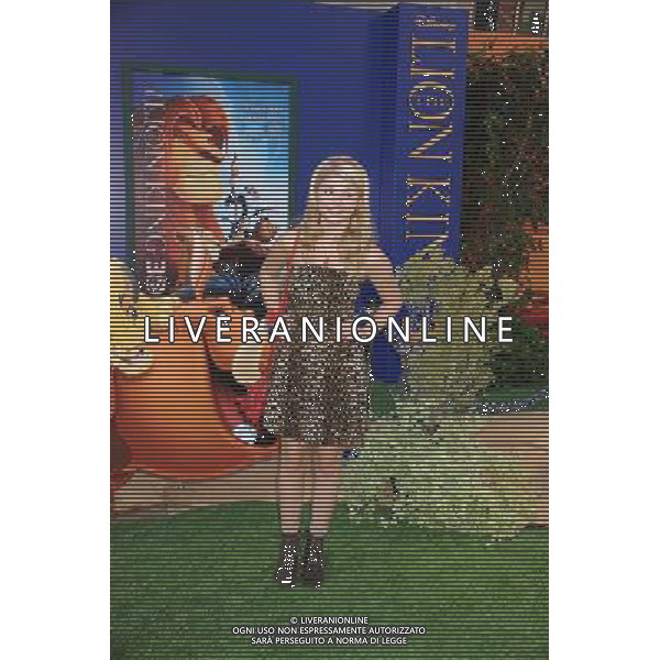 HOLLYWOOD, CA - AUGUST 27: Stefanie Scott arrives at \'The Lion King\' Los Angeles 3D Premiere at the El Capitan Theatre on August 27, 2011 in Hollywood, California.